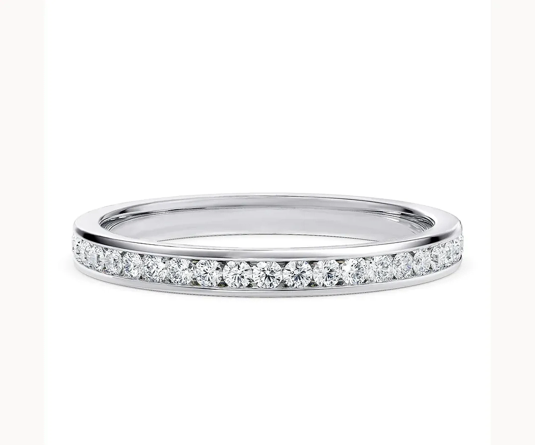 Legado · Eternity de diamantes en canal, media o completa — Blanco — Foto 1